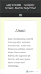 Mobile Screenshot of garybwatts.com